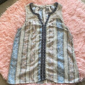 Blu Pepper medium size sleeveless shirt tank top